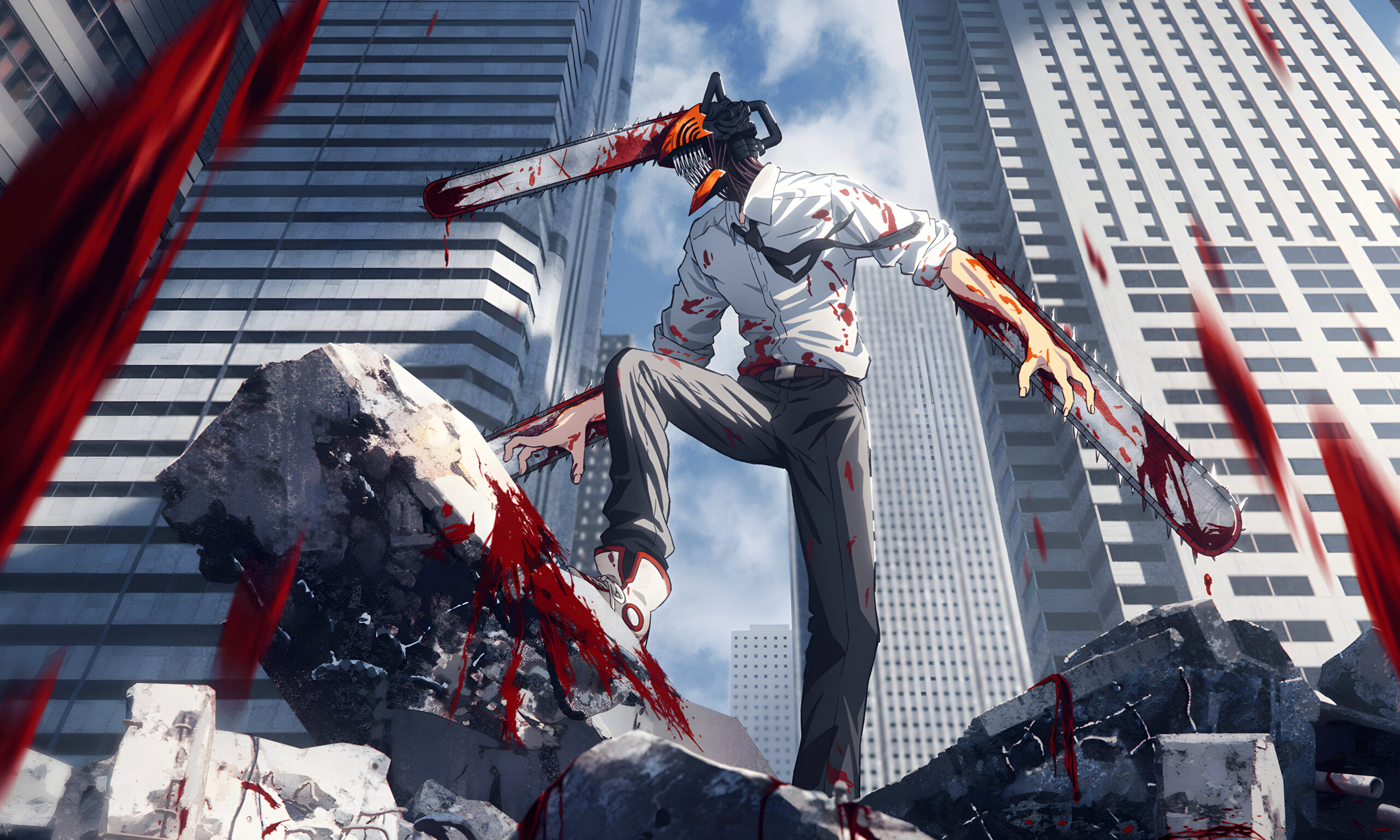 Tableau mural métal Chainsaw Man Tableau mural métal Chainsaw Man